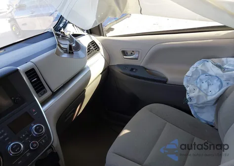 2015 Toyota Sienna Le 8 Passenger из США, поврежденный, VIN 5TDKK3DC0FS534436